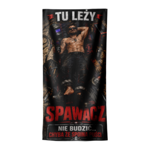 Ręcznik SPAWACZ – Tu leży spawacz 75x150 cm