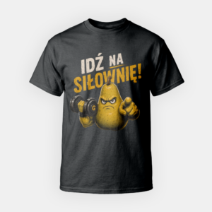 Koszulka GruchaWorks – Idź na Siłownię