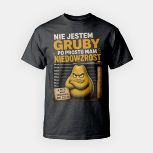 Koszulka GruchaWorks – Nie Jestem Gruby
