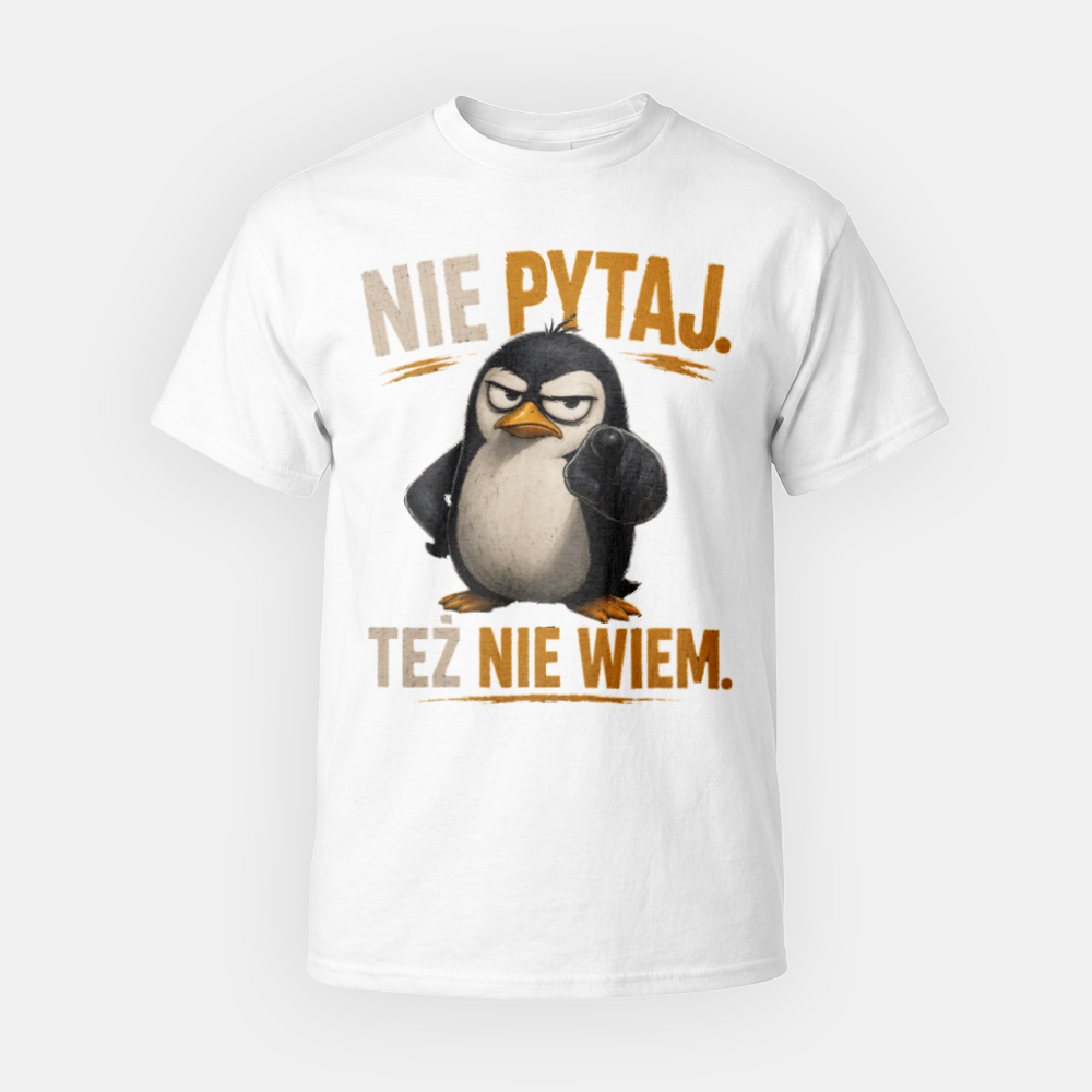 Koszulka GruchaWorks – Nie Pytaj. Też Nie Wiem. - obrazek 5